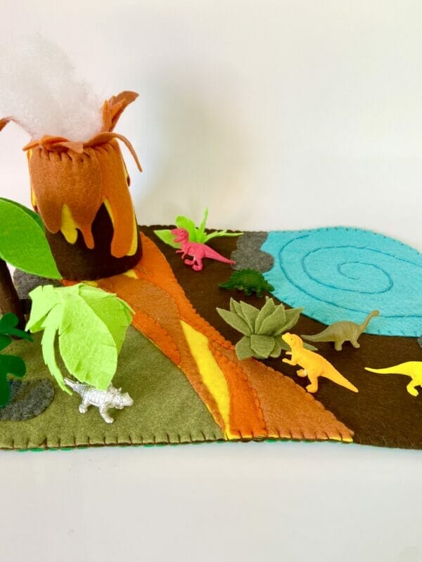 PREHISTORIC DINOSAUR FELT PLAY MAT - Image 7