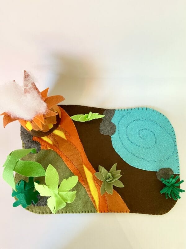 PREHISTORIC DINOSAUR FELT PLAY MAT - Image 5