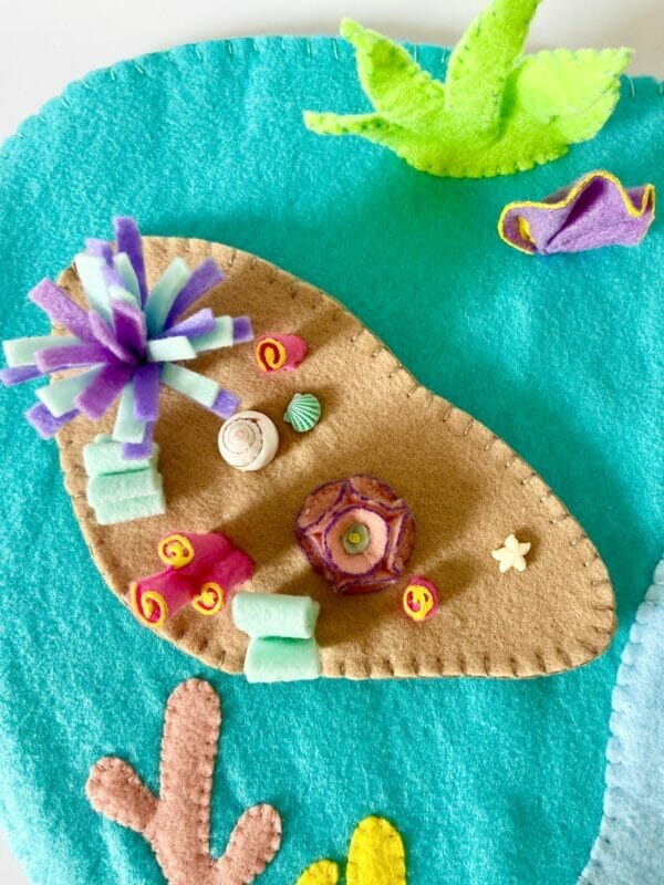 MERMAID GROTTO FELT PLAY MAT - Image 8