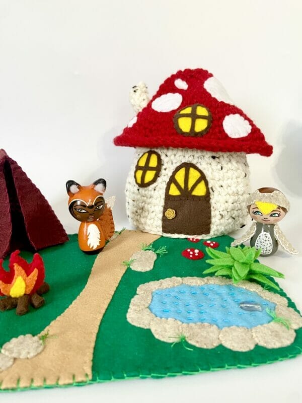 WOODLAND FELT PLAY MAT - Image 9