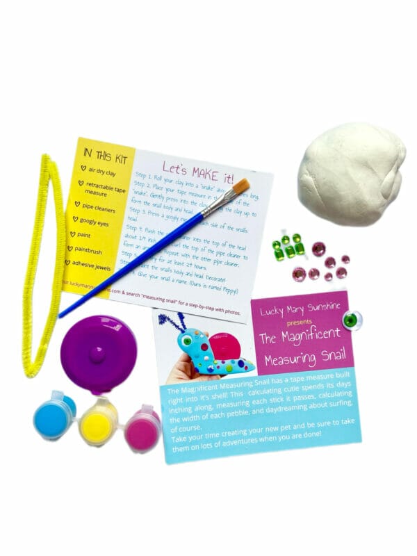 MEASURING TAPE SNAIL CRAFT KIT - Image 2