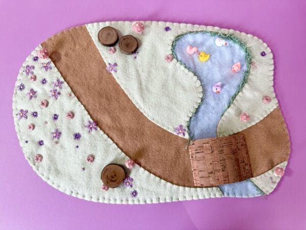 Duck Pond Felt Play Mat - Image 2