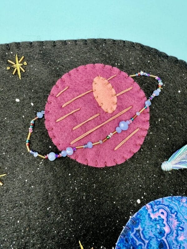 Outer Space Felt Play Mat - Image 3