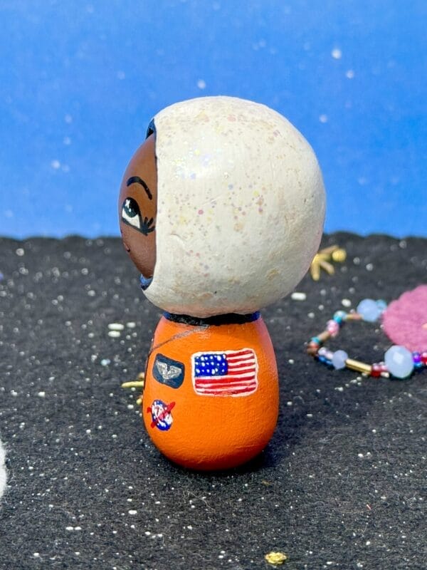 Astronaut Wooden Peg Doll - Image 2